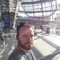 At the Reichstag Building.